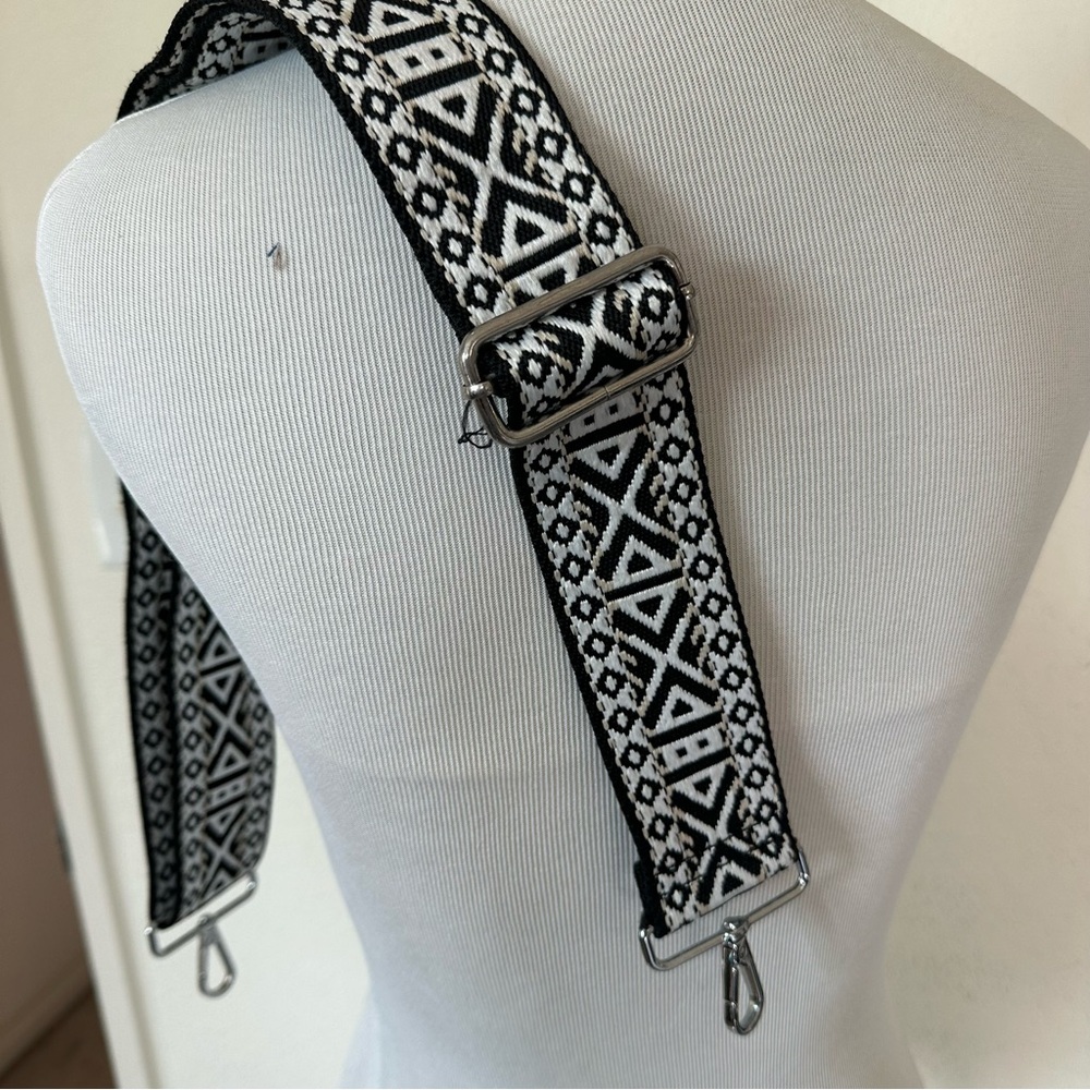Crossbody Purse Tribal Strap for Women, Men, Replacement Bag Belt Strap Boho - Picture 4 of 5